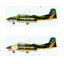 DECAL 1/72 A-37B / T-37B/C ROYAL THAI AIR FORCE
