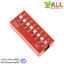 DIP 8 switch DIP 2.54mm สวิตช์แบบ DIP ระยะห่างระหว่างขา 2.54mm ขนาด 8 ช่อง