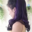 K307 หางม้า เเบบผูก ไฮไลท์สีม่วง ทรงผมสวยดูเป็นธรรมชาติคะ