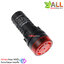 Buzzer LED Alert 220V หลอดไฟสัญญาณ LED ขนาด 22 มม พร้อมเสียง Buzzer AC 220V Pilot Lamp 22mm สีแดง