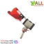 สวิตช์เปิด/ปิด ร็อกเกอร์สวิตช์ switch 3.3-12V 20A ฝาสีแดง พร้อมไฟ LED สีแดง
