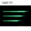 ไฟดาวตก LED 80 cm. สีเขียว (ไฟฝนดาวตก)