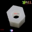 เสาน็อตไนลอน NUT Nylon M3 ขนาด 10mm สีขาว จำนวน 1 ชิ้น