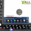 โมดูลสวิตช์ 8 ปุ่ม แบบ low level output พร้อมไฟแสดงผล LED
