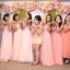 เช่าชุดเพื่อนเจ้าสาว ชุดไปงานแต่งสีโอรส