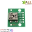 Mini USB breakout บอร์ดแยกขั้วหัว Mini USB