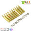 น็อตทองเหลืองตัวผู้และตัวเมีย 3mm 20+6mm Pillars Nut M3 10 คู่