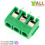 Terminal Block 3 ขา KF301 3P position 5.0MM screw PCB terminal block สีเขียว