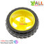 เกียร์มอเตอร์และล้อรถ สำหรับ Smart Robot Car Gear Motor with Tire เฟือง 1:120