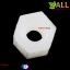 เสาน็อตไนลอน NUT Nylon M3 ขนาด 9mm สีขาว จำนวน 1 ชิ้น