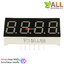 7 Segment 0.36 นิ้ว Common Cathode 4 digit Red ไฟ 7 segment 0.36 4 หลัก สีแดงแบบไฟลบร่วม 3461AH