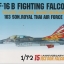 DECAL 1/72 F-16B FIGHTING FALCON 50,000 HOURS ANNIVERSARY 103 SQN. ROYAL THAI AIR FORCE