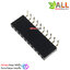 Female Pin Header 90 degree Dip Straight Single Row 2.54mm 1x10Pin แบบฉาก