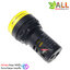 หลอดไฟสัญญาณ LED ขนาด 22 มม 220V Light Indicator Signal Pilot Lamp AC/DC 220V สีเหลือง