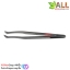 Tweezers Anti-static black carbon fiber Tools ทวิสเซอร์สำหรับจับอุปกรณ์แบบพลาสติก รุ่น 06