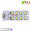 แผงไฟ LED 8 ดวง 5V จ่ายไฟแบบ Micro USB