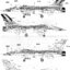 DECAL 1/72 F-16 FIGHTING FALCON 40,000 HOURS ANNIVERSARY 103 SQN ROYAL THAI AIR FORCE