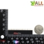1X20 Pin 20P Single Row Female Header 2.54mm pitch straight จำนวน 1 ชิ้น