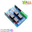 รีเลย์ 4 ช่อง Uno Shield Four Channel Relay Electronic 5V 4 Channel Relay Shield Module for Arduino