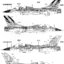 DECAL 1/72 F-16 FIGHTING FALCON 40,000 HOURS ANNIVERSARY 103 SQN ROYAL THAI AIR FORCE