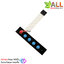 Membrane Switch Keypad Matrix 5 Key พร้อม LED