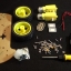 หุ่นยนต์ Smart car 2WD Robot Car Chassis With 2 Motors Magician Robotics Platform for Arduino
