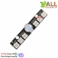 โมดูล RGB LED ws2812 6 ดวงพร้อมลำโพง buzzer WS2812B LED 5V Active Buzzer