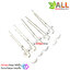 LED ขนาด 5mm สีเขียว จำนวน 5 ดวง แบบใส