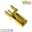 Edge Mount PCB Board Receptacle RP SMA Jack Connector Adapter ตัวผู้