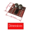 Mini 298N 2 Way PWM Mortor Driver MX1508 บอร์ดขับมอเตอร์ 2 ช่อง 1.5A ขนาดเล็ก สำหรับ smart car robot