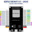 ESP32 DOIT NodeMCU ESP32 DEVKIT V1 ESP-32S NodeMCU ESP-WROOM-32 Wi-Fi and Bluetooth Dual Core ESP-32 ESP-32S ESP-32D