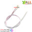 สายแพ 2P ตัวเมีย single head line 20CM ระยะห่าง 2.54mm