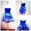 เช่าชุดราตรีสั้น สีน้ำเงิน