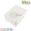 กล่องเคส Raspberry Pi 4 4B cooling fan injection molding ABS protective shell box สีขาว
