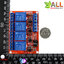 Relay 4 Channel Relay 12V relay Active High / LOW Relay Module Shield 250V/10A