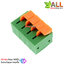 Terminal KF142V KF142R 5.08mm screw-free spring type PCB แบบ 4 ขาตรง