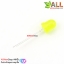 LED สีเหลือง ขนาด 8mm led 8 mm