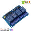 Relay Module 4 Channel 5V relay 4 ช่อง แบบ isolation control Relay Module Shield 250V/10A แบบ Active Low for Arduino