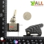สวิตช์เปิด/ปิด ร็อกเกอร์สวิตช์ switch 3.3-12V 20A ฝาสีดำ พร้อมไฟ LED สีเหลือง
