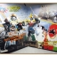 อัลบั้มภาพการ์ตูนฮีโร่ โชวริคิ เซนไต โอเรนเจอร์ ขบวนการ5สี ขบวนการ5พลัง สภาพดี