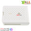 กล่องเคส Raspberry Pi 4 4B cooling fan injection molding ABS protective shell box สีขาว
