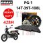 ชุดโซ่สเตอร์YAMAHA PG-1 OSAKI HEAVY DUTY 14-39-108 สำหรับรถใช้งานหนักโดยเฉพาะ