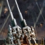 1/35 WWII German 12.8CM Flak 40 Zwilling