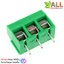 Terminal Block 3 ขา KF301 3P position 5.0MM screw PCB terminal block สีเขียว