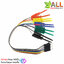 Jumper Wire 10p Test Hook 10 เส้น ปลายสายแบบผู้