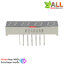 7 Segment 0.28 นิ้ว Common Cathode 4 digit Clock Red ไฟ 7 segment 0.28 4 หลักพร้อมจุดนาฬิกา สีแดงแบบไฟลบร่วมa2481AH