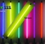 ไฟงานวัด LED สีเหลือง(ไฟนิ่งไม่กระพริบ), หลอด T8 สี