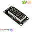 โมดูลแสดงค่าตัวเลข 4 หลัก ขนาด 0.36 นิ้ว TM1637 Driver แบบนาฬิกา สีเหลืองออกส้ม