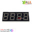 7 Segment 0.56 นิ้ว Common Cathode 4 digit Red ไฟ 7 segment 0.56 4 หลัก สีแดงแบบไฟลบร่วม 5461A