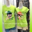 New เสื้อคู่ ไปเที่ยวกันเถอะ สีเขียว